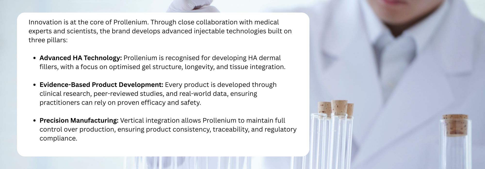 Prollenium Science Driven Innovation